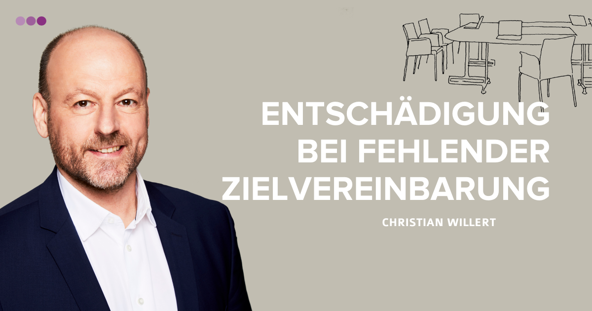 Entschädigung bei fehlender Zielvereinbarung | HÄRTING Rechtsanwälte